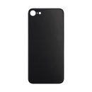 For Apple iPhone 8 Back Glass, Enlarged Camera Frame Black Compatible