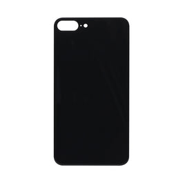 For Apple iPhone 8 Plus Back Glass, Enlarged Camera Frame Black Compatible