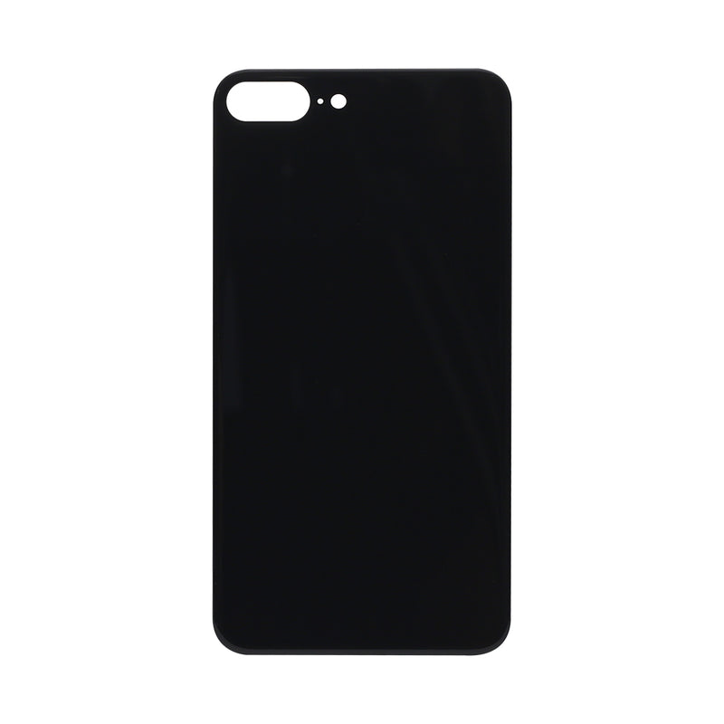 For iPhone 8 Plus Extra Glass Black (Enlarged camera frame)