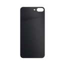 For Apple iPhone 8 Plus Back Glass, Enlarged Camera Frame Black Compatible