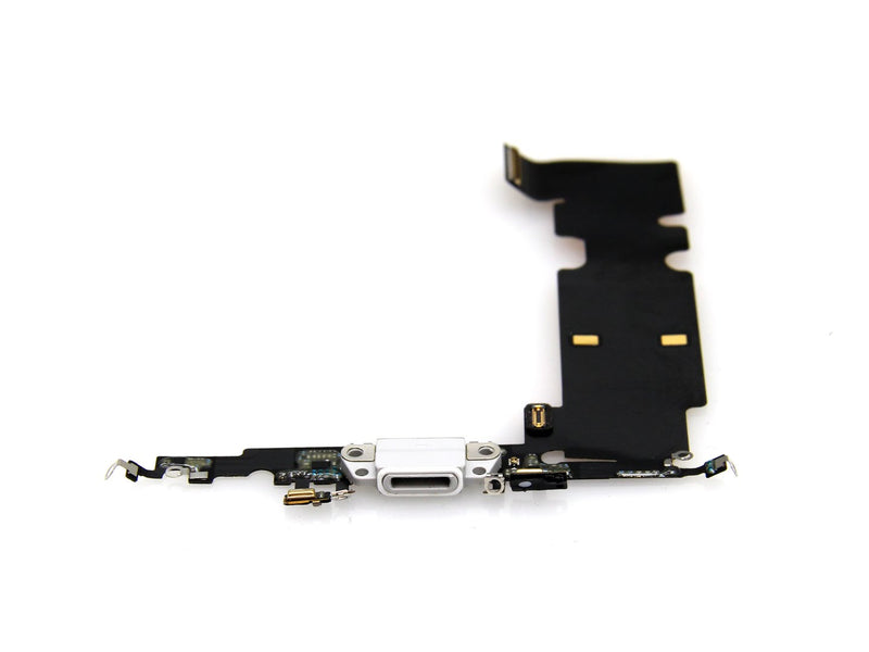 For Apple iPhone 8 Plus System Charging Flex Silver Pulled