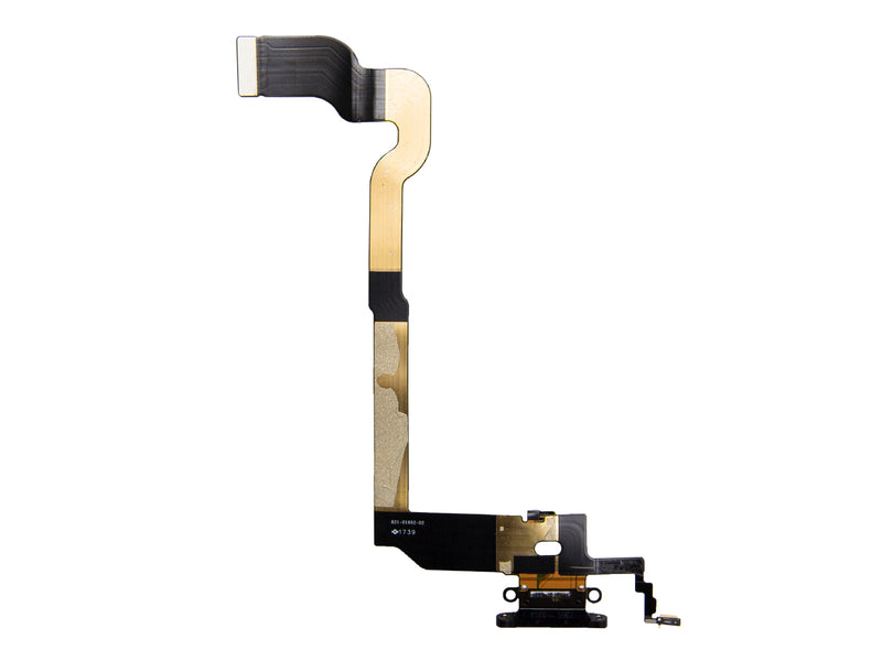 For Apple iPhone X System Charging Flex Black Pulled