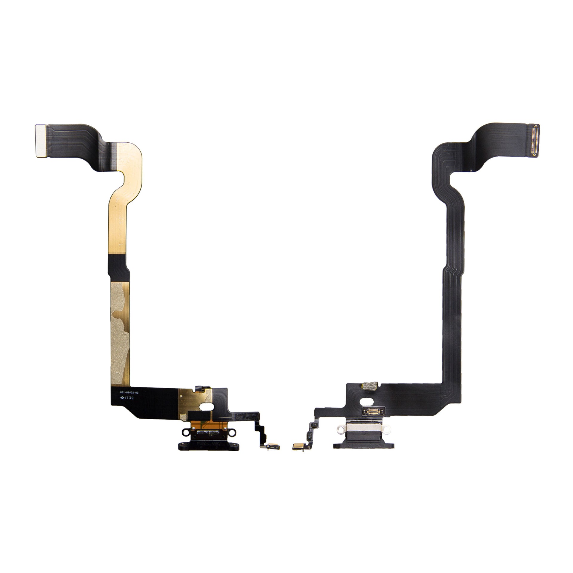 For Apple iPhone X System Charging Flex Black Pulled