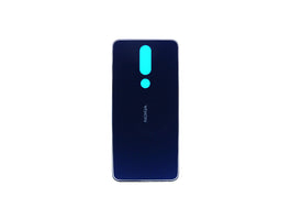 Nokia 5.1 Plus (X5) Back Cover Without Lens Blue OEM
