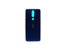Nokia 5.1 Plus (X5) Back Cover Without Lens Blue OEM