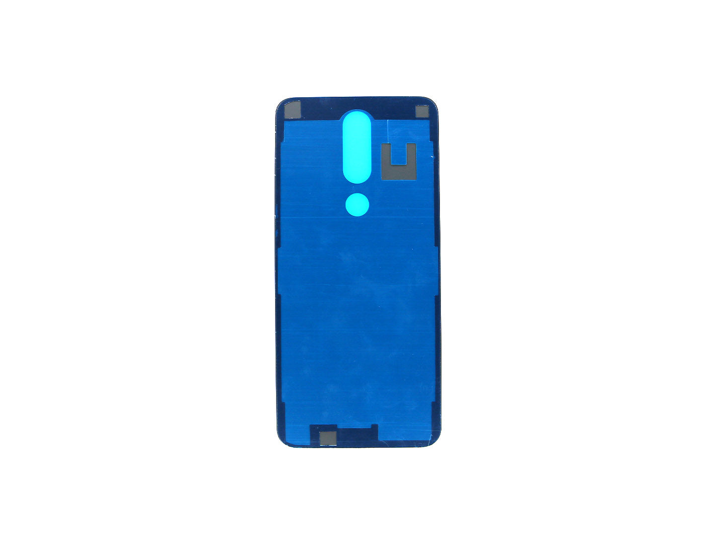 Nokia 5.1 Plus (X5) Back Cover Without Lens Blue OEM