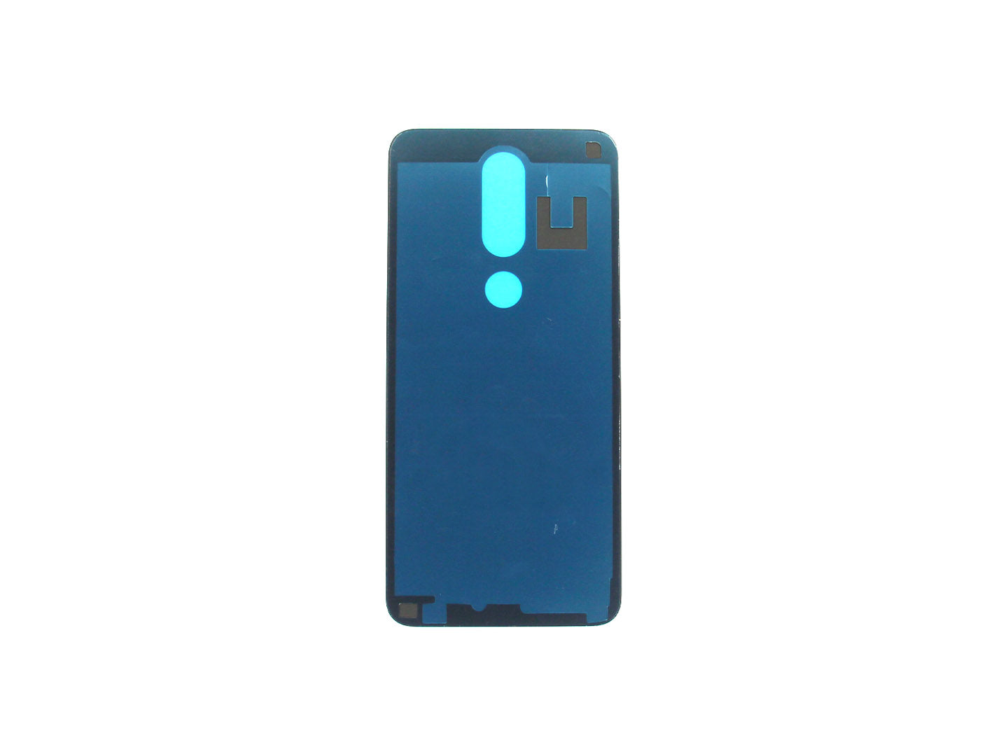 Nokia 6.1 Plus (X6) Back Cover Without Lens Black OEM