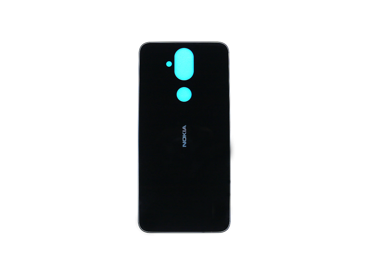 Nokia 8.1 (X7) Back Cover Without Lens Black OEM