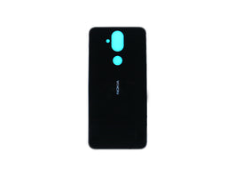 Nokia 8.1 (X7) Back Cover Without Lens Black OEM