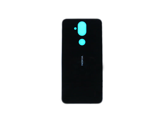 Nokia 8.1 (X7) Back Cover Without Lens Black OEM