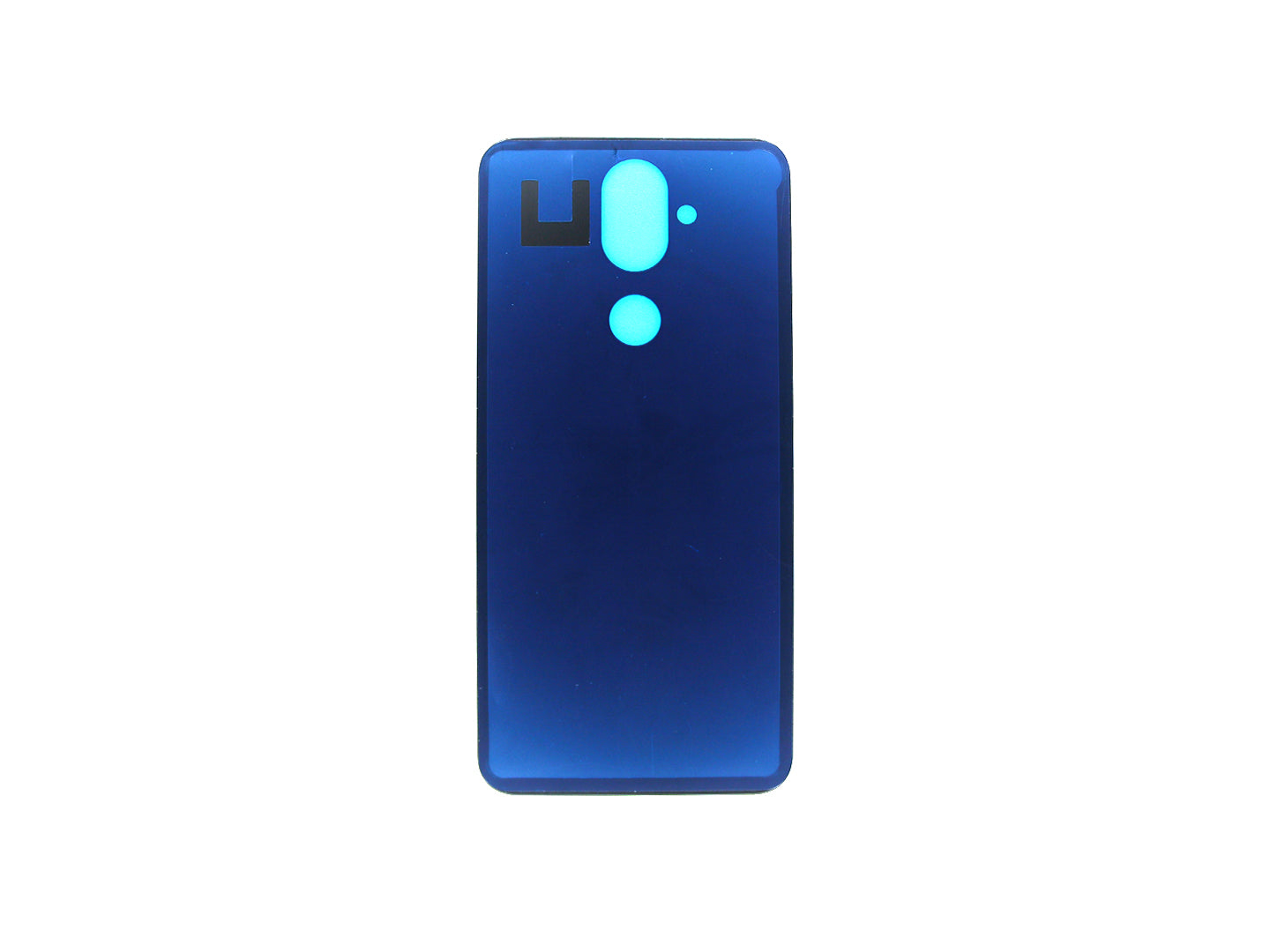 Nokia 8.1 (X7) Back Cover Without Lens Black OEM