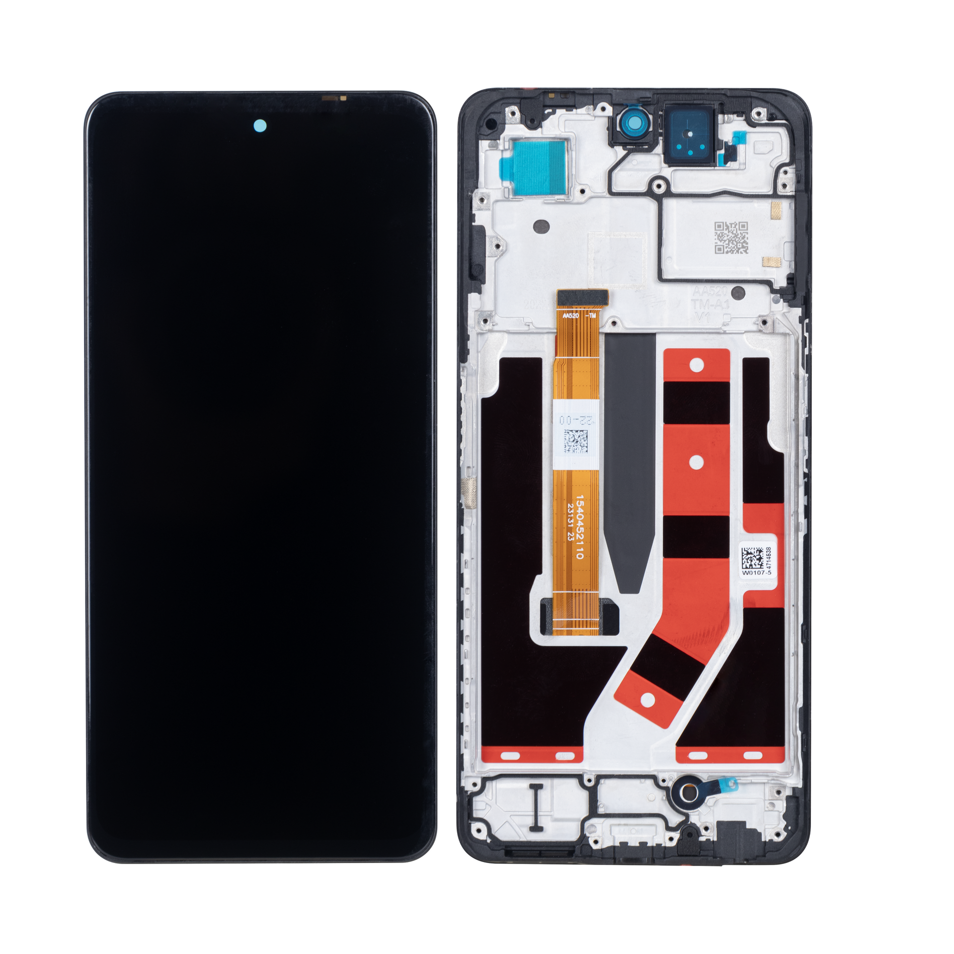 OnePlus Nord CE 3 Lite Display And Digitizer With Frame Black OEM