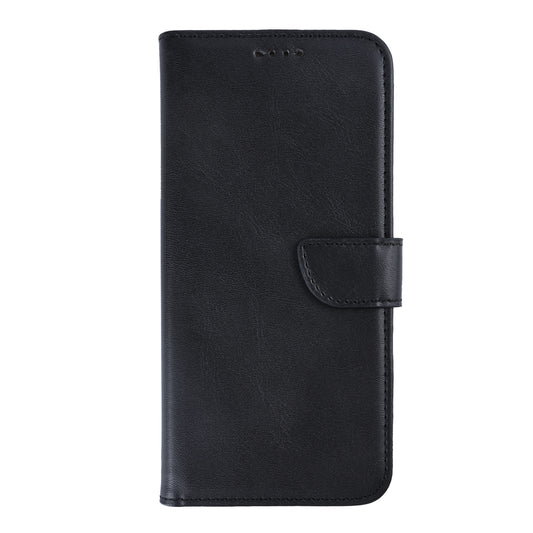 Rixus Bookcase For Samsung Galaxy S24, S25 Black