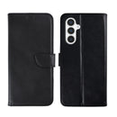Rixus Bookcase For Samsung Galaxy S24, S25 Black