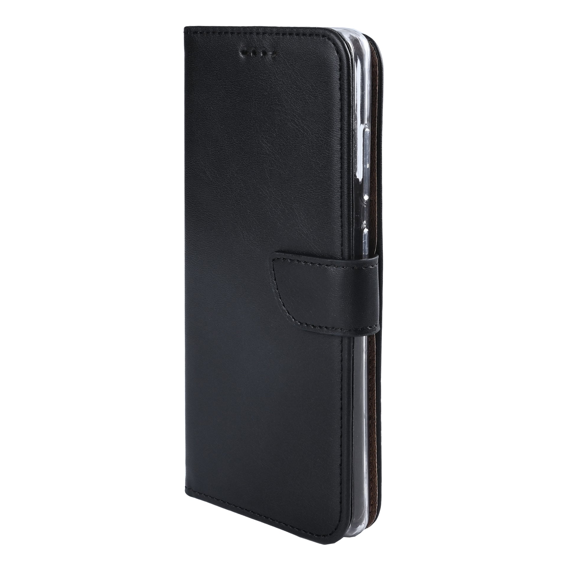 Rixus Bookcase For Samsung Galaxy S24, S25 Black