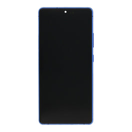 Samsung Galaxy S10 Lite G770F Display And Digitizer With Frame Prism Blue Service Pack