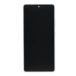 Samsung Galaxy S10 Lite G770F Display And Digitizer With Frame Prism White Service Pack