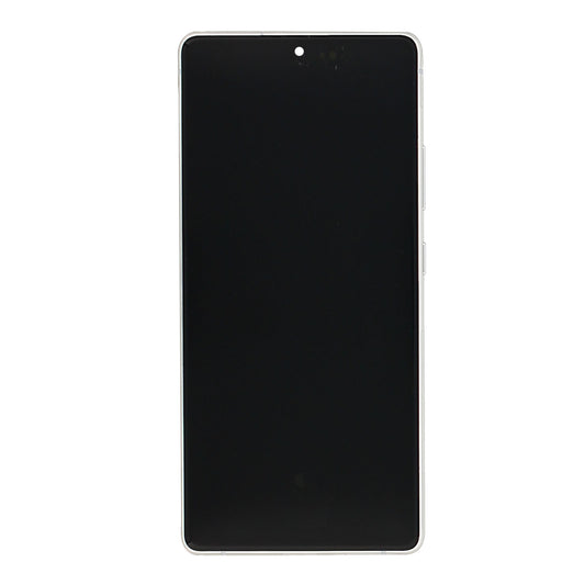 Samsung Galaxy S10 Lite G770F Display And Digitizer With Frame Prism White Service Pack