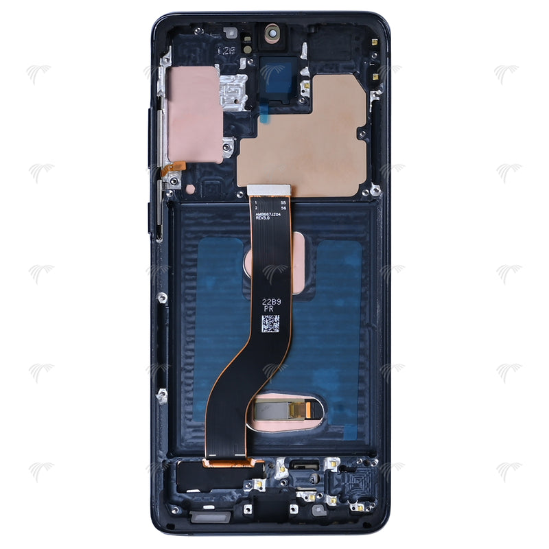 Samsung Galaxy S20 Plus G985F, S20 Plus 5G G986F Display And Digitizer With Frame Grey Soft-OLED