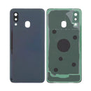 Samsung Galaxy A40 A405F Back Cover With Lens Black OEM