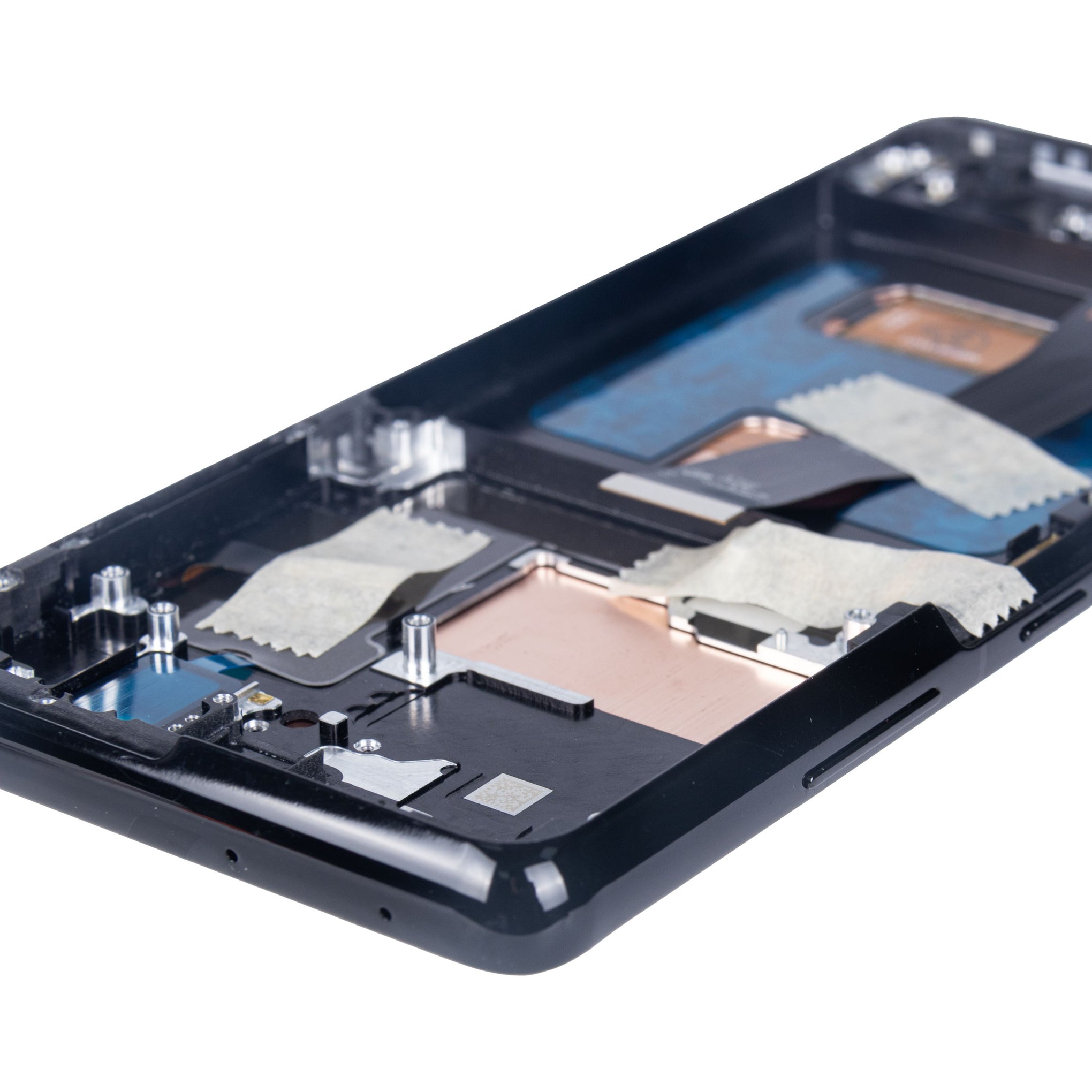Samsung Galaxy S21 Ultra 5G G998B Display And Digitizer With Frame Phantom Black Soft-OLED
