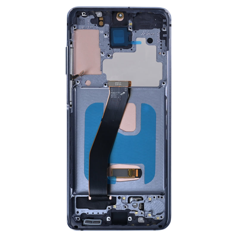 Samsung Galaxy S20 G980F Display And Digitizer With Frame Cosmic Grey Soft-OLED