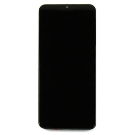 Samsung Galaxy A22 5G A226B Display And Digitizer With Frame Black Service Pack