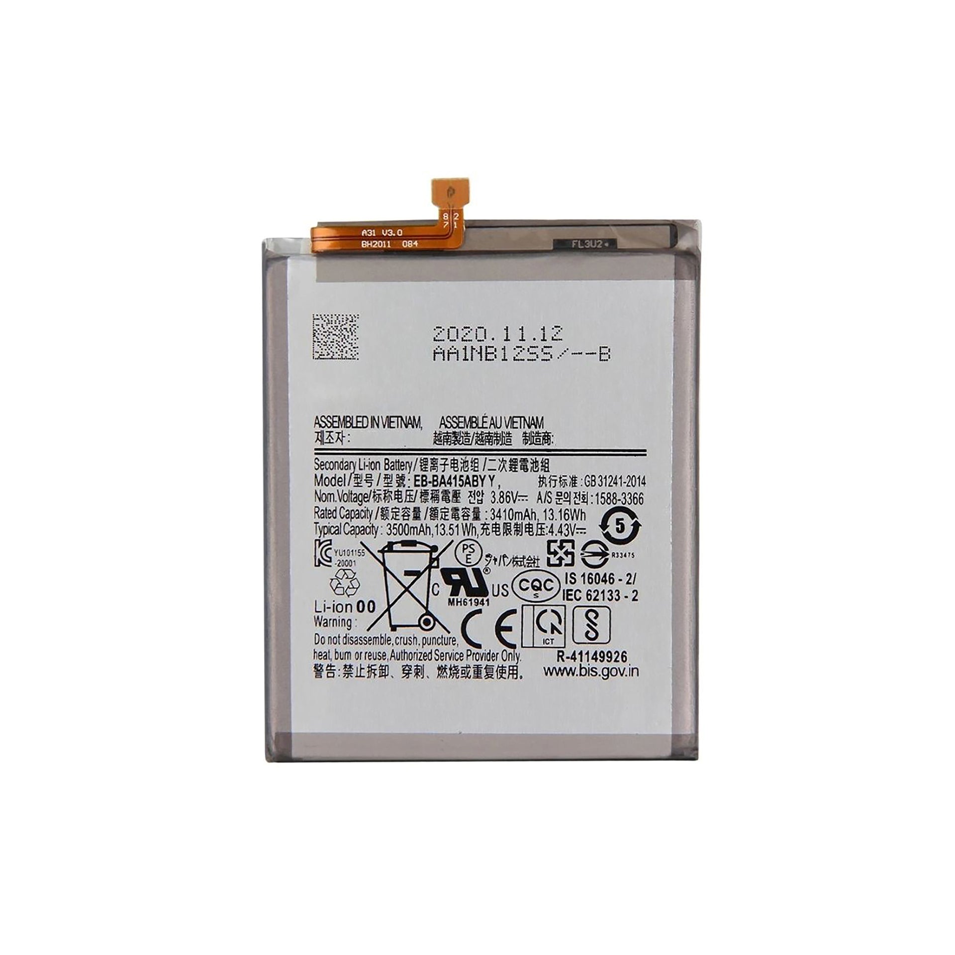 Samsung Galaxy A41 A415F Battery EB-BA415ABY OEM