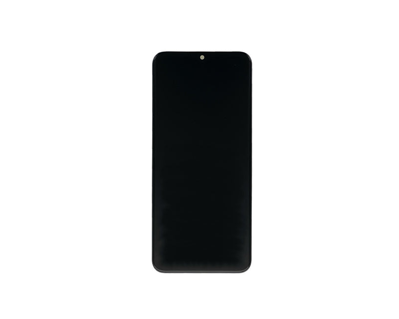 Samsung Galaxy A02s A025G Display And Digitizer With Frame Black (EU-Version) Service Pack