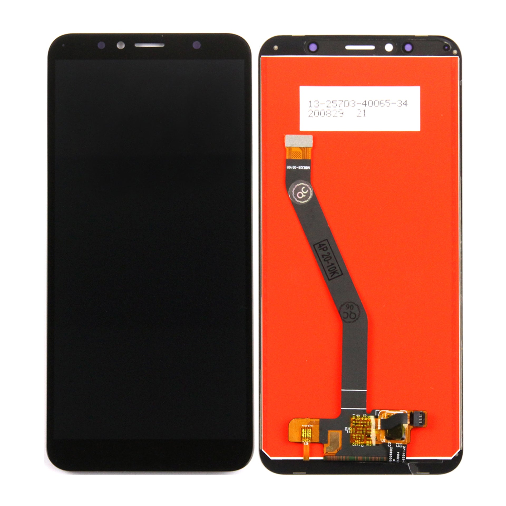 Huawei Y6 (2018) Display And Digitizer Without Frame Black OEM