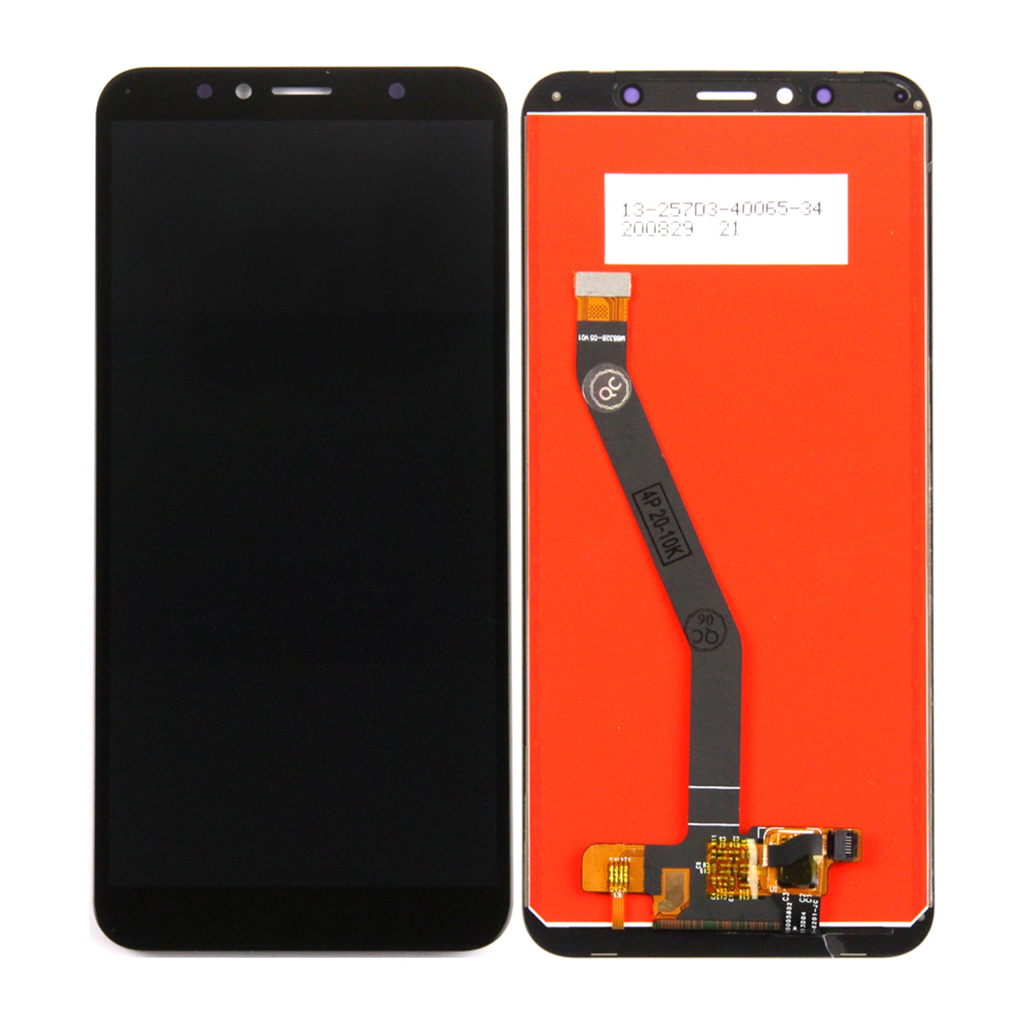 Huawei Y6 (2018) Display And Digitizer Without Frame Black OEM