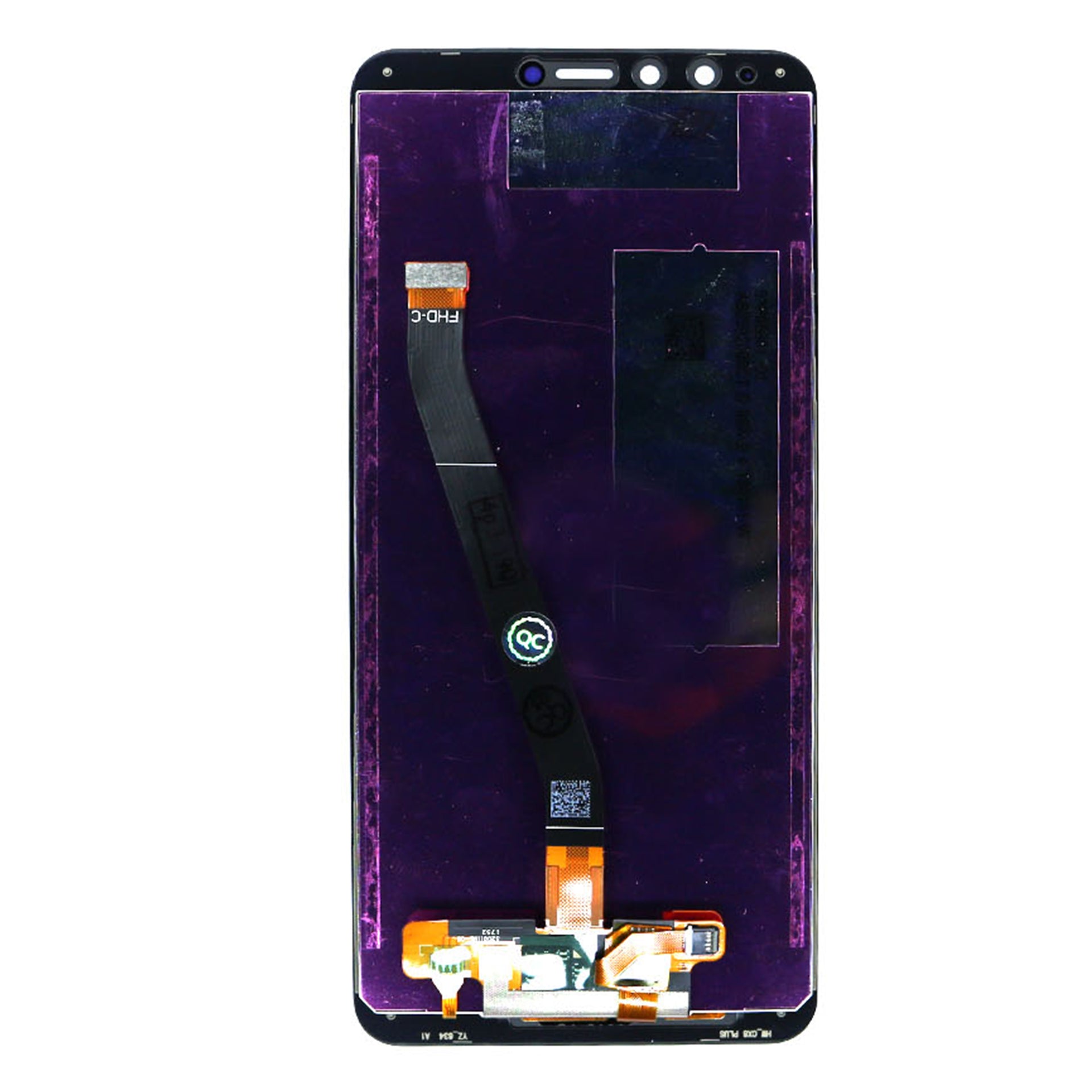Huawei Y9 (2018) Display And Digitizer Without Frame Black OEM