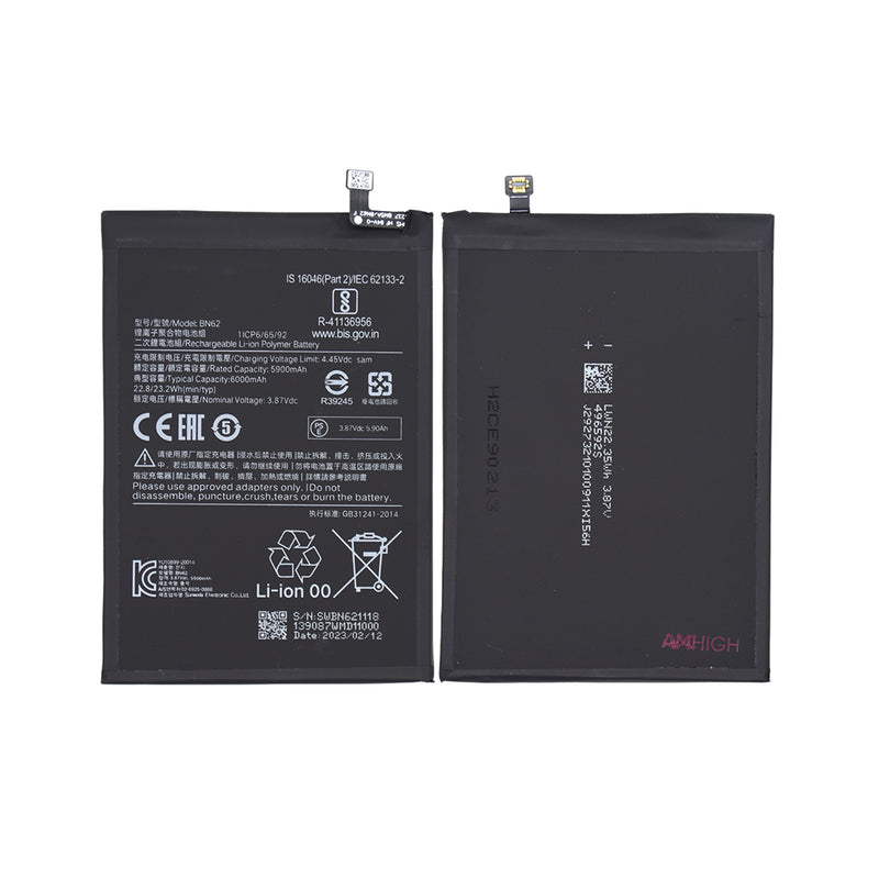 Xiaomi Redmi 9T Battery BN62 (OEM)