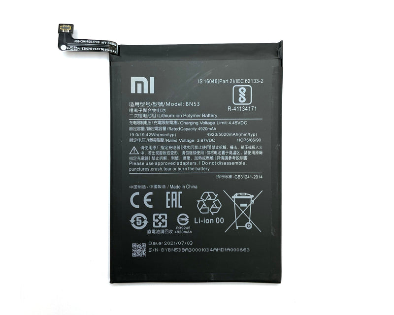 Xiaomi Redmi Note 9 Pro, Redmi Note 10 Pro Battery (OEM)