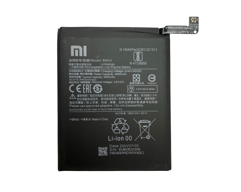 Xiaomi Mi 10T, Mi 10T Pro BM53 Battery (OEM)