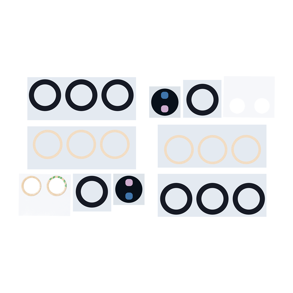 Samsung Galaxy S22 Ultra S908B Camera Lens Cover Black OEM