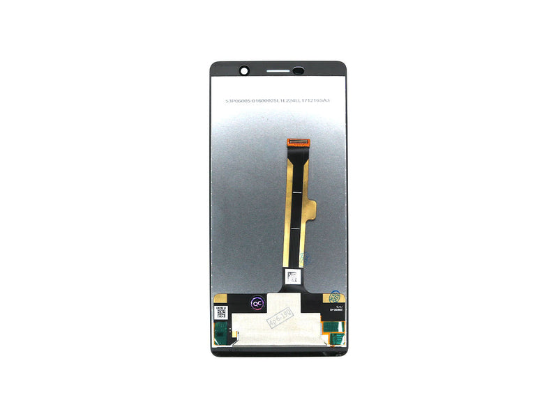 Nokia 7 Plus Display And Digitizer Without Frame Black OEM