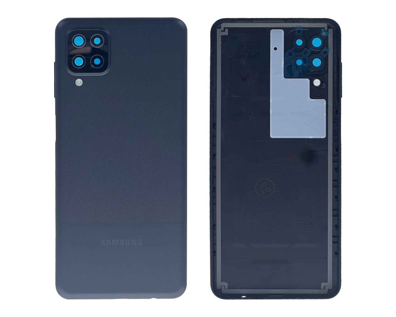 Samsung Galaxy A12 A125F Back Cover With Lens Black OEM