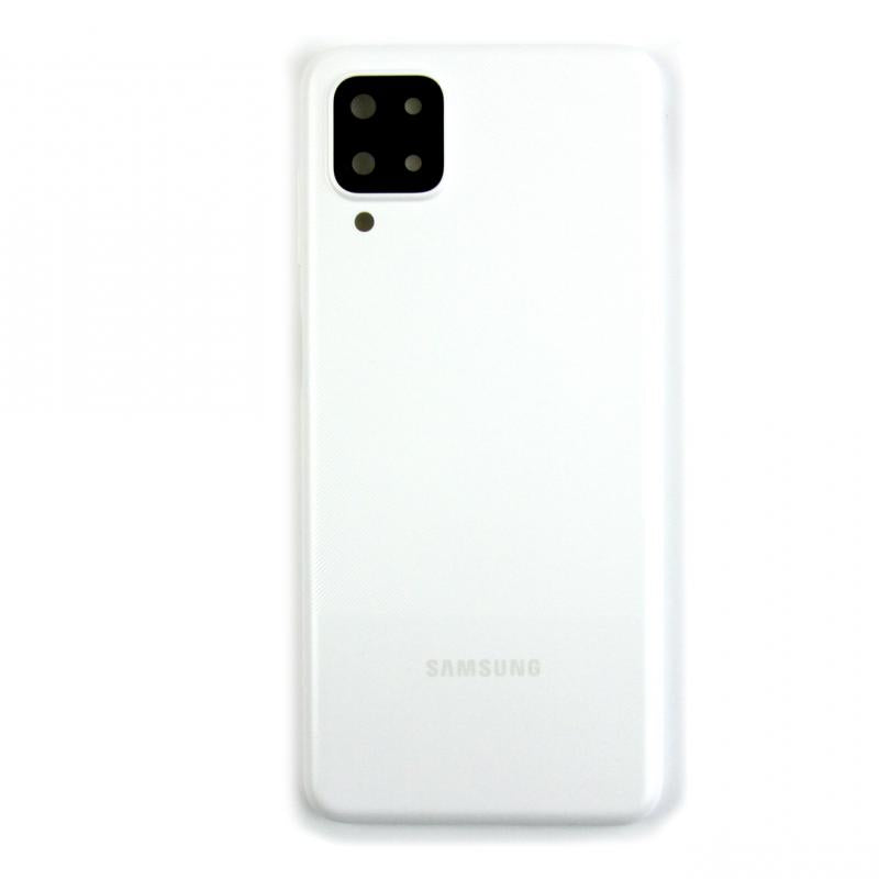 Samsung Galaxy A12 A125F Back Cover White With Lens (OEM)