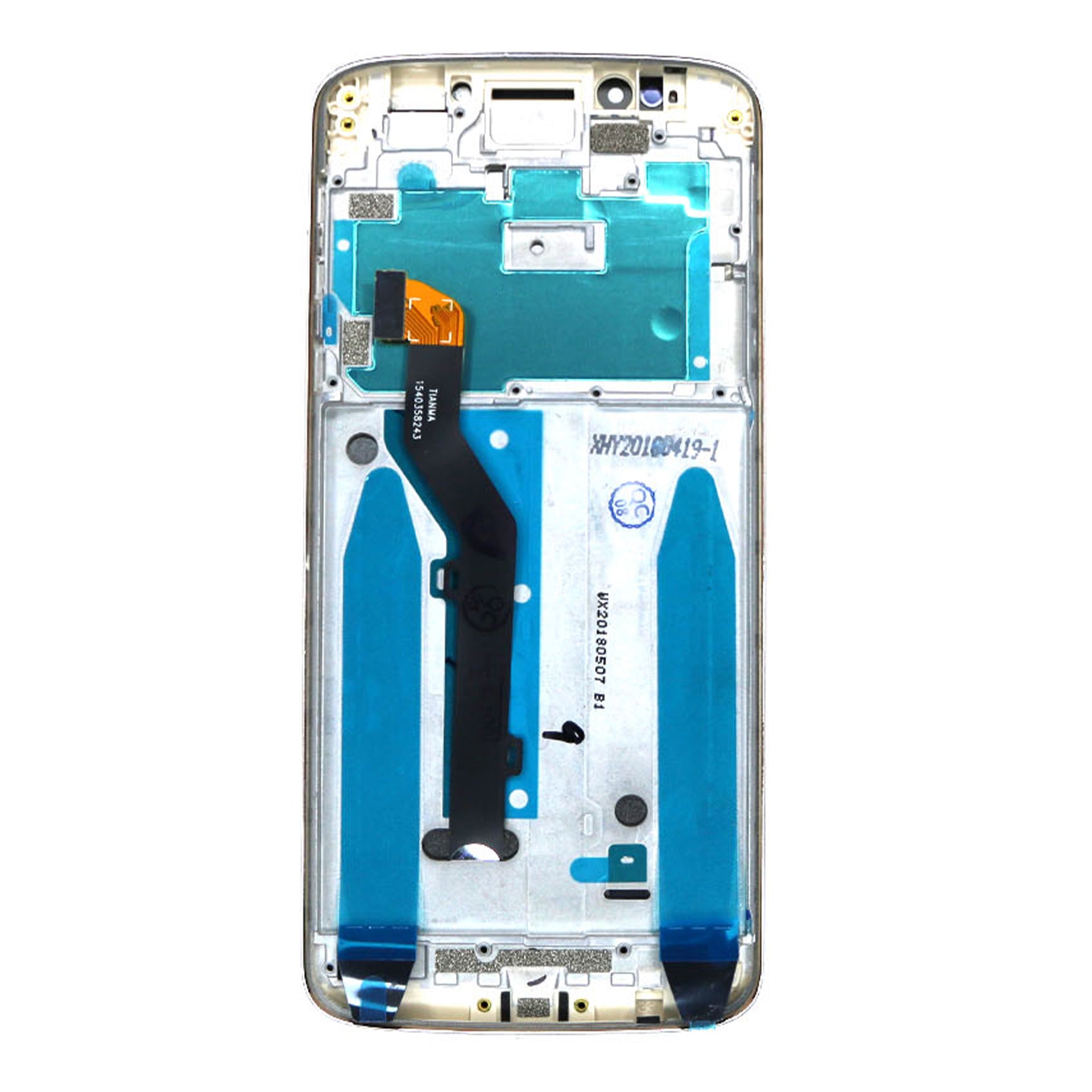 Motorola Moto G6 Play Display and Digitizer With Frame Gold OEM
