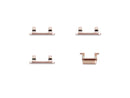 For iPhone 7 Buttons Set Rose Gold (4pc)