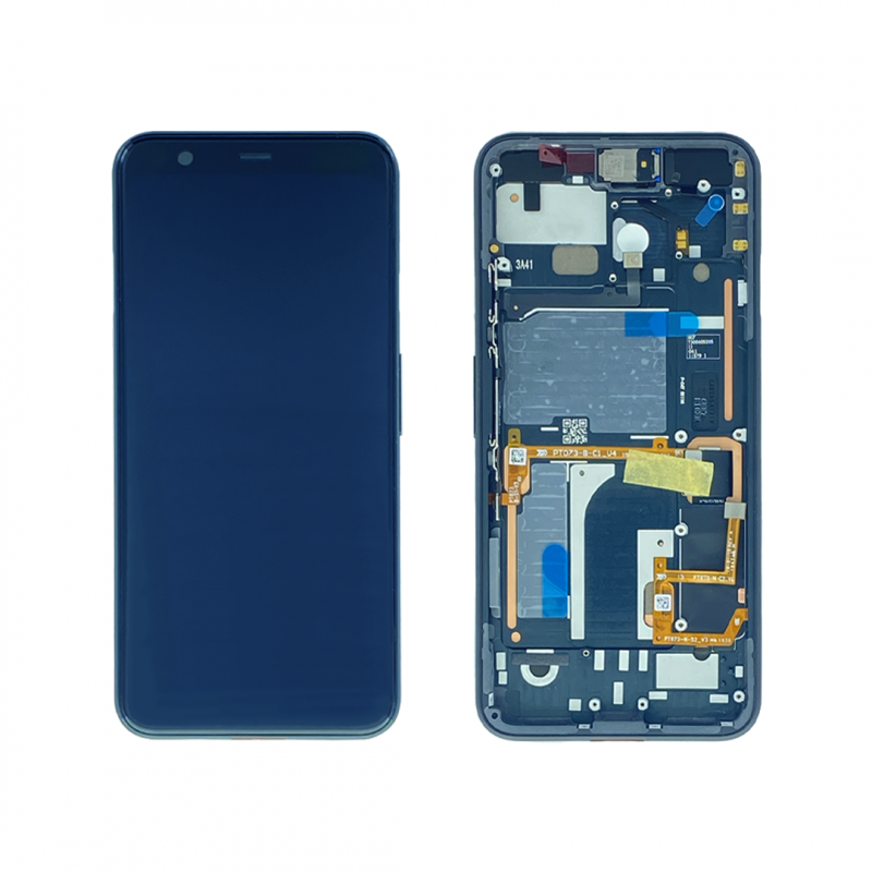 Google Pixel 4 Display And Digitizer With Frame Just Black Soft-OLED