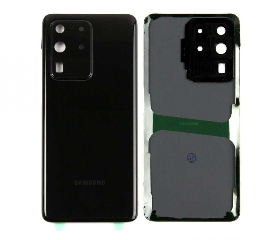 Samsung Galaxy S20 Ultra 4G G988F Back Cover With Lens Cosmic Black Original