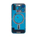 For Apple iPhone 16 Pro Back Glass Without NFC, Enlarged Camera Frame Natural Titanium Compatible