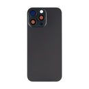 For iPhone 16 Pro Max Extra Glass Without NFC, Enlarged Camera Frame Black Titanium