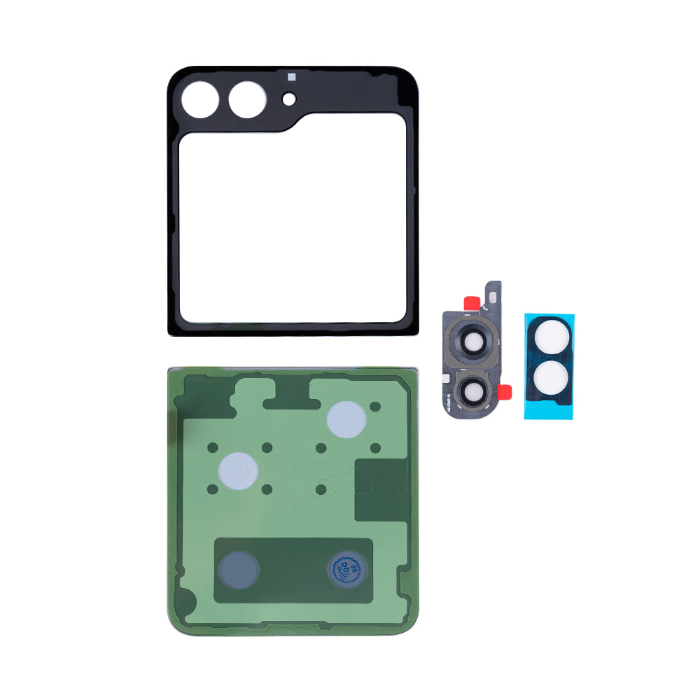 Samsung Galaxy Z Flip5 F731B Back Cover Set With Lens Green OEM