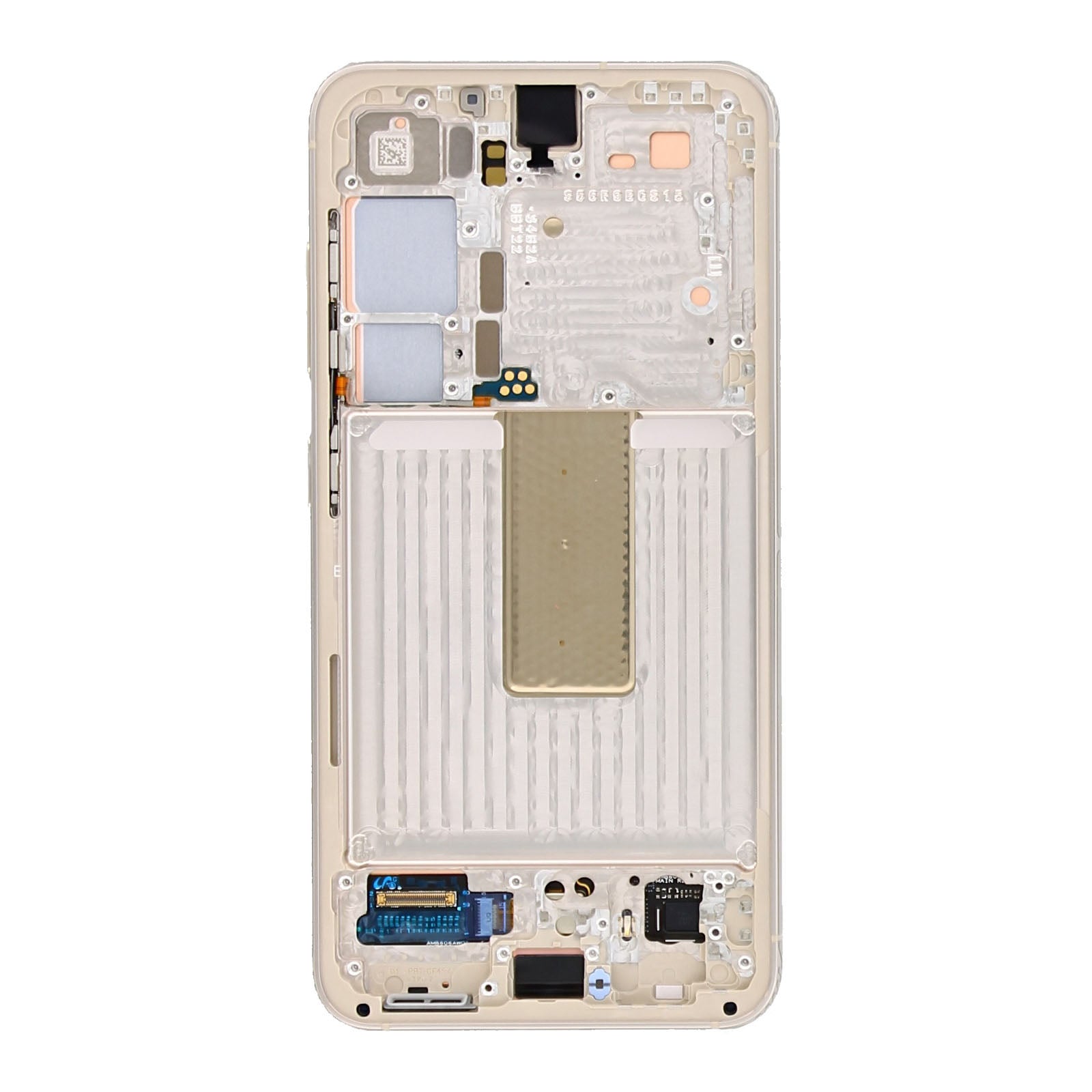 Samsung Galaxy S23 S911B Display And Digitizer With Frame Cream Service Pack