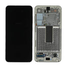 Samsung Galaxy S23 S911B Display And Digitizer With Frame Cream Service Pack