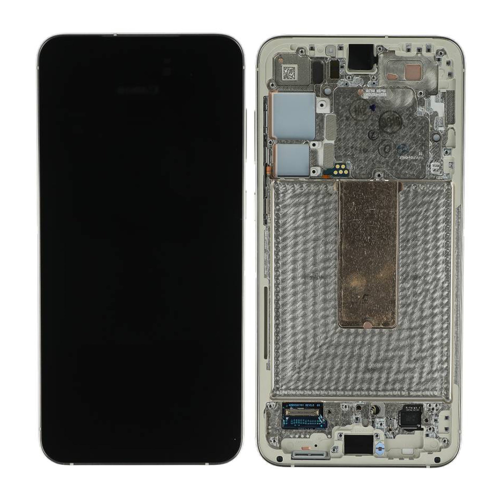 Samsung Galaxy S23 Plus S916B Display And Digitizer With Frame Cream Service Pack