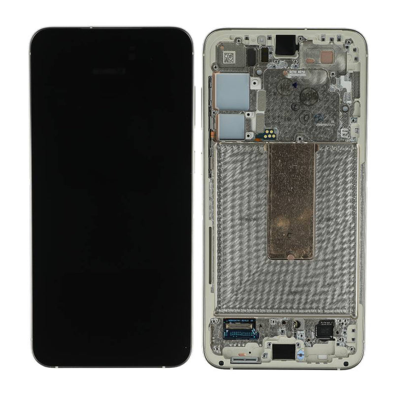 Samsung Galaxy S23 Plus S916B Display And Digitizer With Frame Cream Servicepack